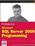 Image of: Professional Microsoft SQL Server 2008 Programming